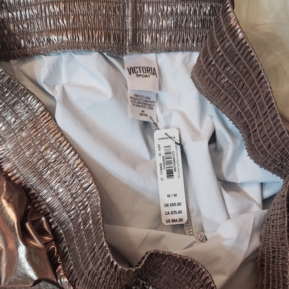 COPY - Victoria secret NWT metallic gold jogger pants - Picture 8 of 8